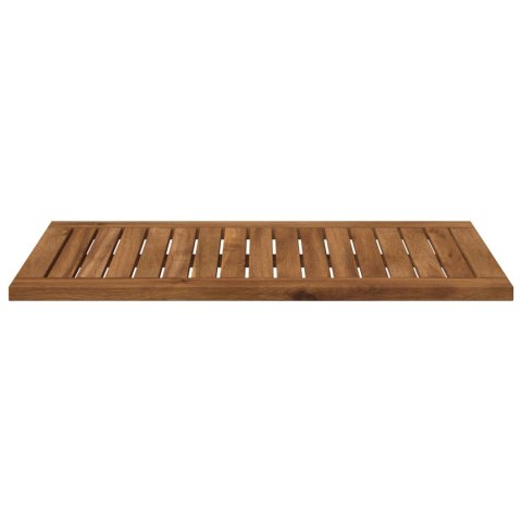 BLAT STOŁU 68,5 X 35 X 2 CM PROSTOKĄTNY LITE DREWNO AKACJI