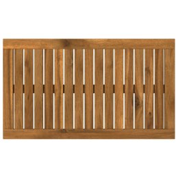 BLAT STOŁU 68,5 X 40 X 2 CM PROSTOKĄTNY LITE DREWNO AKACJI