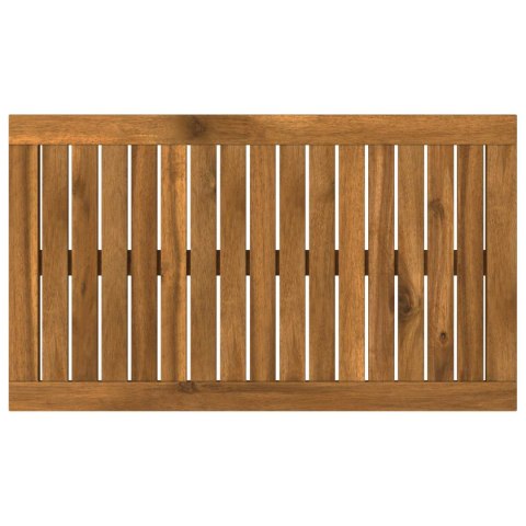 BLAT STOŁU 68,5 X 40 X 2 CM PROSTOKĄTNY LITE DREWNO AKACJI