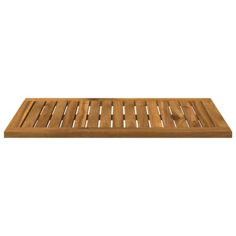 BLAT STOŁU 68,5 X 40 X 2 CM PROSTOKĄTNY LITE DREWNO AKACJI
