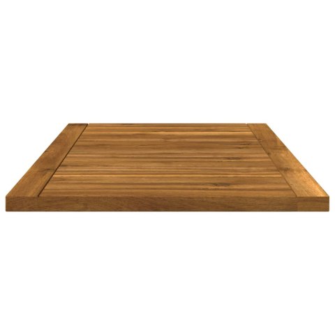 BLAT STOŁU 68,5 X 40 X 2 CM PROSTOKĄTNY LITE DREWNO AKACJI