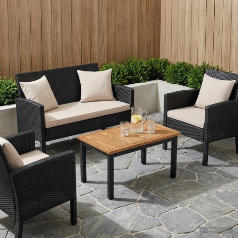 BLAT STOŁU 68,5 X 49 X 2 CM PROSTOKĄTNY LITE DREWNO AKACJI