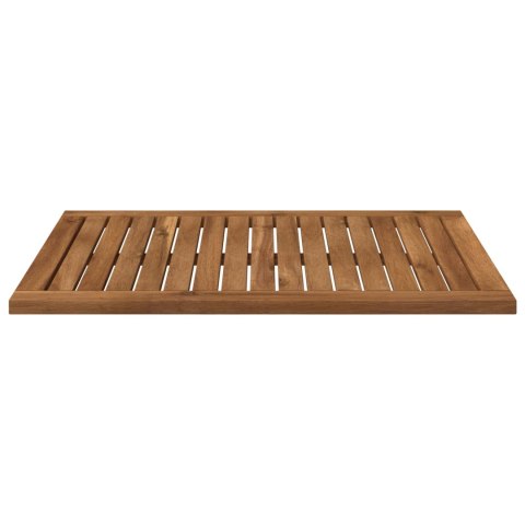 BLAT STOŁU 68,5 X 49 X 2 CM PROSTOKĄTNY LITE DREWNO AKACJI