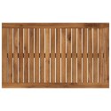 BLAT STOŁU 80,5 X 49 X 2 CM PROSTOKĄTNY LITE DREWNO AKACJI