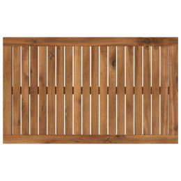 BLAT STOŁU 80,5 X 49 X 2 CM PROSTOKĄTNY LITE DREWNO AKACJI