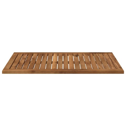 BLAT STOŁU 80,5 X 49 X 2 CM PROSTOKĄTNY LITE DREWNO AKACJI