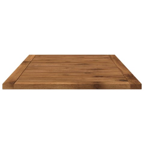 BLAT STOŁU 80,5 X 49 X 2 CM PROSTOKĄTNY LITE DREWNO AKACJI