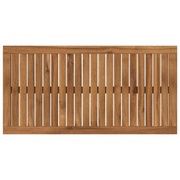 BLAT STOŁU 88,5 X 45 X 2 CM PROSTOKĄTNY LITE DREWNO AKACJI