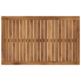 BLAT STOŁU 88,5 X 55 X 2 CM PROSTOKĄTNY LITE DREWNO AKACJI