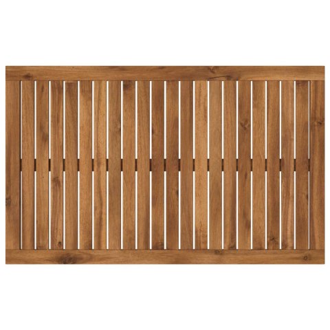 BLAT STOŁU 88,5 X 55 X 2 CM PROSTOKĄTNY LITE DREWNO AKACJI