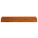 PARAPETY 2 SZT. BRĄZOWY 70 X 25 X 2 CM DĄB LITE