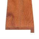 PARAPETY 2 SZT. BRĄZOWY 70 X 25 X 2 CM DĄB LITE