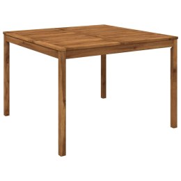 STÓŁ DO KOLACJI W OGRODZIE NATURALNY 110 X 108,5 X 75 CM