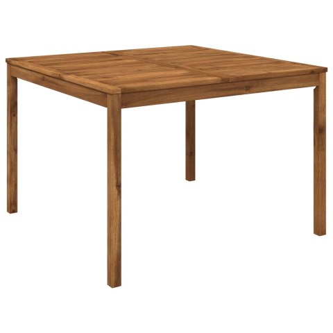 STÓŁ DO KOLACJI W OGRODZIE NATURALNY 110 X 108,5 X 75 CM