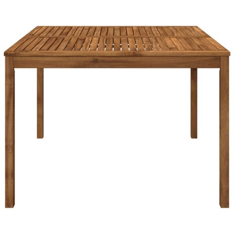 STÓŁ DO KOLACJI W OGRODZIE NATURALNY 110 X 108,5 X 75 CM