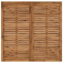 STÓŁ DO KOLACJI W OGRODZIE NATURALNY 110 X 108,5 X 75 CM