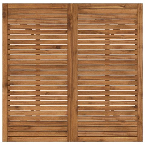 STÓŁ DO KOLACJI W OGRODZIE NATURALNY 110 X 108,5 X 75 CM
