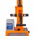 100089 vidaXl Koparka - jeździk plastikowy, żółty
