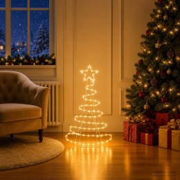 CHOINKA LED LOVIISA 100 LED CIEPŁA BIEL 51 X 99 CM