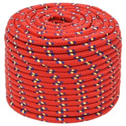 WIELOFUNKCYJNA LINA GOSPODARCZA 12 MM 25 M CZERWONY PP
