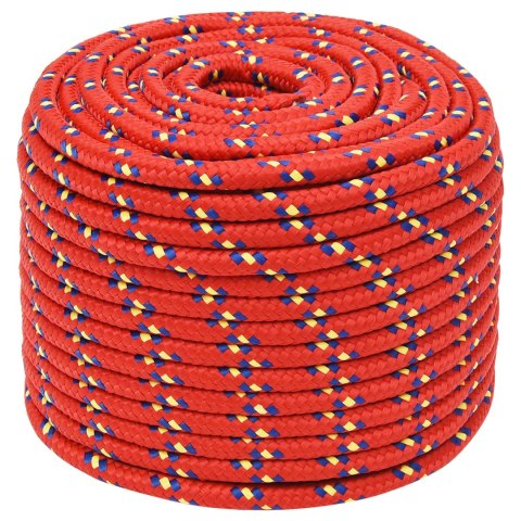 WIELOFUNKCYJNA LINA GOSPODARCZA 12 MM 25 M CZERWONY PP
