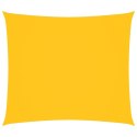 VidaXL Prostokątny żagiel ogrodowy, tkanina Oxford, 2x2,5 m, żółty
