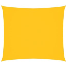 VidaXL Prostokątny żagiel ogrodowy, tkanina Oxford, 2x2,5 m, żółty