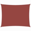 VidaXL Prostokątny żagiel ogrodowy, tkanina Oxford, 2,5x4 m, terakota