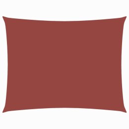 VidaXL Prostokątny żagiel ogrodowy, tkanina Oxford, 2,5x4 m, terakota