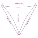 VidaXL Trójkątny żagiel ogrodowy, tkanina Oxford, 4,5x4,5x4,5 m