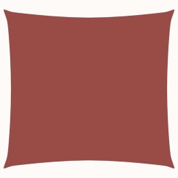 VidaXL Żagiel ogrodowy, tkanina Oxford, kwadratowy, 7x7 m, terakota