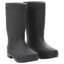 VidaXL Kalosze, czarne, rozmiar 39, PVC