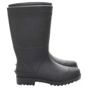 VidaXL Kalosze, czarne, rozmiar 39, PVC