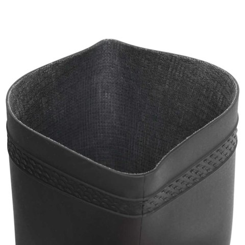 VidaXL Kalosze, czarne, rozmiar 39, PVC