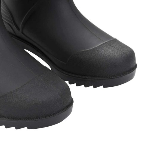 VidaXL Kalosze, czarne, rozmiar 39, PVC