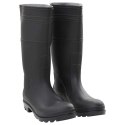 VidaXL Kalosze, czarne, rozmiar 44, PVC