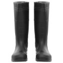 VidaXL Kalosze, czarne, rozmiar 44, PVC
