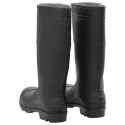 VidaXL Kalosze, czarne, rozmiar 45, PVC