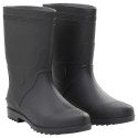 VidaXL Kalosze, czarne, rozmiar 45, PVC