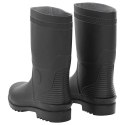 VidaXL Kalosze, czarne, rozmiar 45, PVC