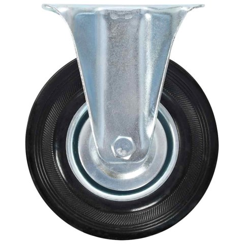 VidaXL Kółka nieskrętne, 4 szt., 125 mm