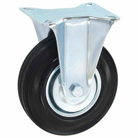 VidaXL Kółka nieskrętne, 4 szt., 125 mm