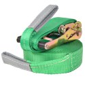 TAŚMA DO SLACKLININGU, 15 M X 50 MM, 150 KG, ZIELONA