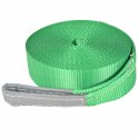 TAŚMA DO SLACKLININGU, 15 M X 50 MM, 150 KG, ZIELONA