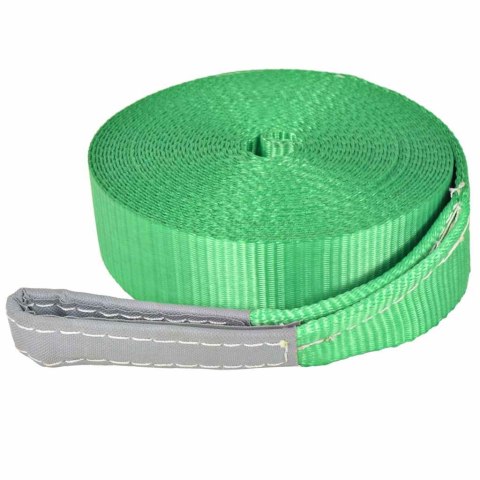TAŚMA DO SLACKLININGU, 15 M X 50 MM, 150 KG, ZIELONA