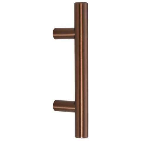 UCHWYTY DO SZAFEK, 10 SZT., BRĄZ, 64 MM, STAL NIERDZEWNA