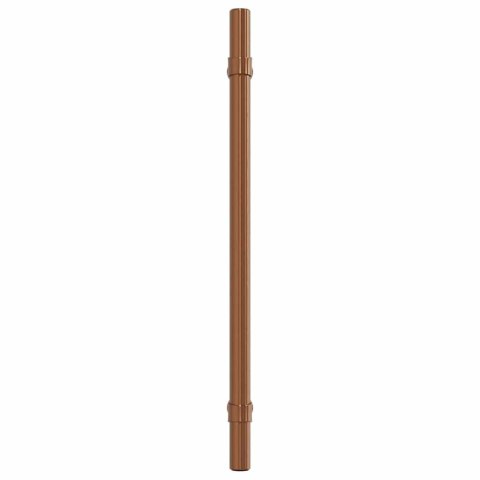 UCHWYTY DO SZAFEK, 20 SZT., BRĄZ, 192 MM, STAL NIERDZEWNA