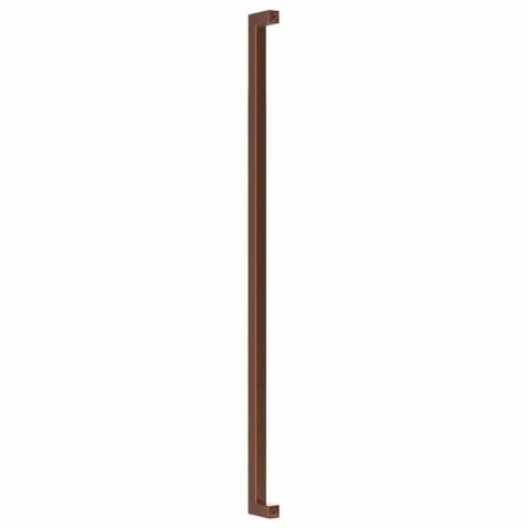 UCHWYTY DO SZAFEK, 20 SZT., BRĄZ, 480 MM, STAL NIERDZEWNA