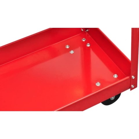 VidaXL Wózki narzędziowe z 2 półkami, 2 sztuki, 100 kg