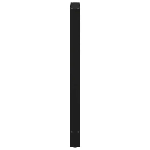 NOGI DO STOŁU BAROWEGO CZARNE 2 SZT. 60X(110-111) CM STAL